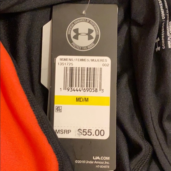 Under Armour HeatGear Performance Graphic Leggings - Picture 8 of 9